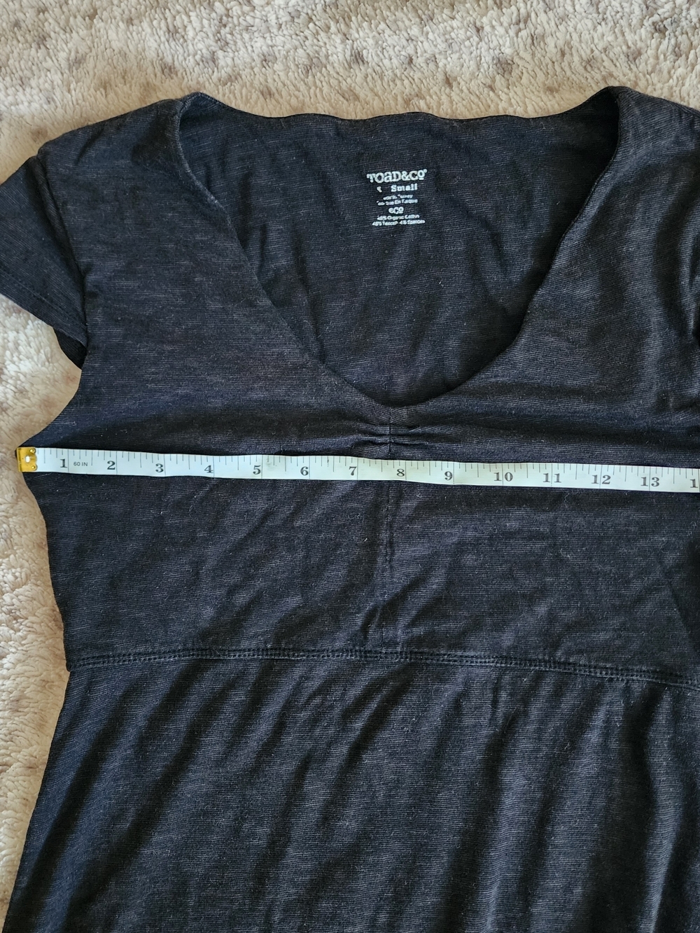 torrid Black Cap-Sleeve V-Neck Midi Dress - Picture 10 of 10